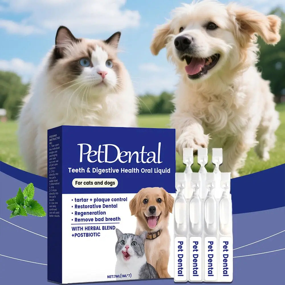 Pet Care Oral Solution Gentle herbal ingredients nurture your pet&