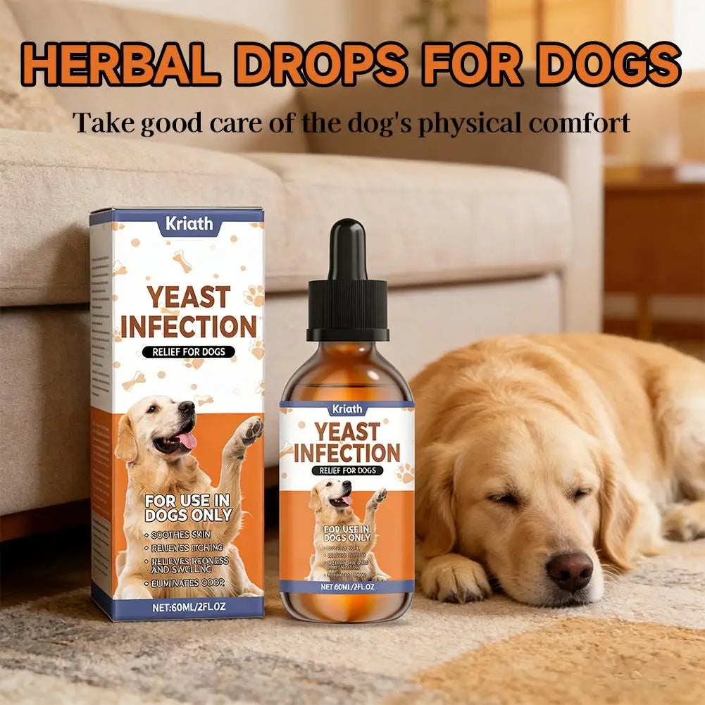 60ML Pet Herbal Drops Chicken Flavor Care Supplement Enhance Pets&