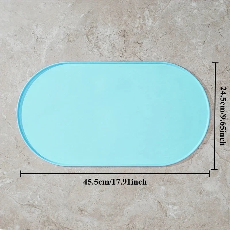 1pc,Cat Feeding Mat with Non-Slip Waterproof Design,Pet Food Mat, Compatible with Cat/Dog Bowls, Multipet Households, Dog Owners