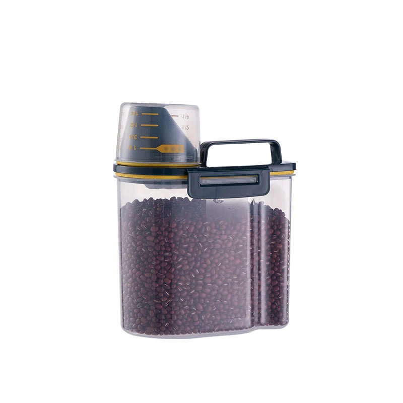 Premium Pet Food Storage Container with Airtight Seal - Durable, Large Capacity, Easy Clean &amp; Stylish Design for Dogs &amp; Cats