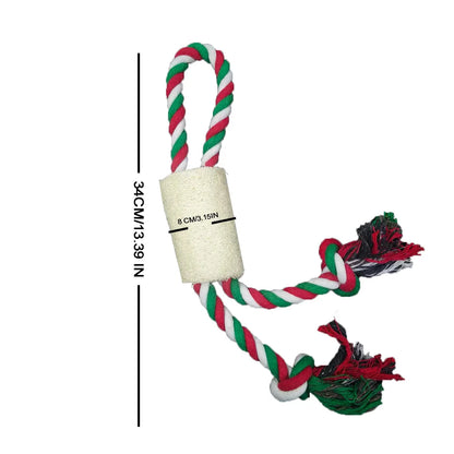 Pet toy, chew-resistant toy, suitable for puppies to chew and clean teeth, stuffed interactive pet toy, for small dogs