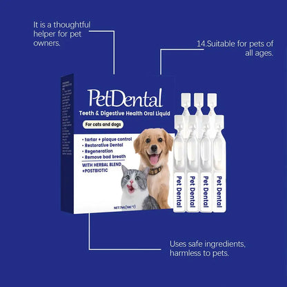 Pet Care Oral Solution Gentle herbal ingredients nurture your pet&