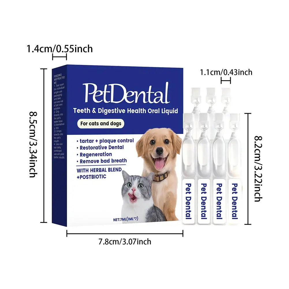 Pet Care Oral Solution Gentle herbal ingredients nurture your pet&