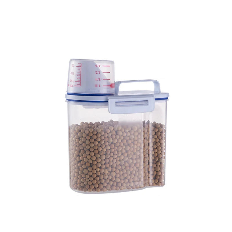 Premium Pet Food Storage Container with Airtight Seal - Durable, Large Capacity, Easy Clean &amp; Stylish Design for Dogs &amp; Cats