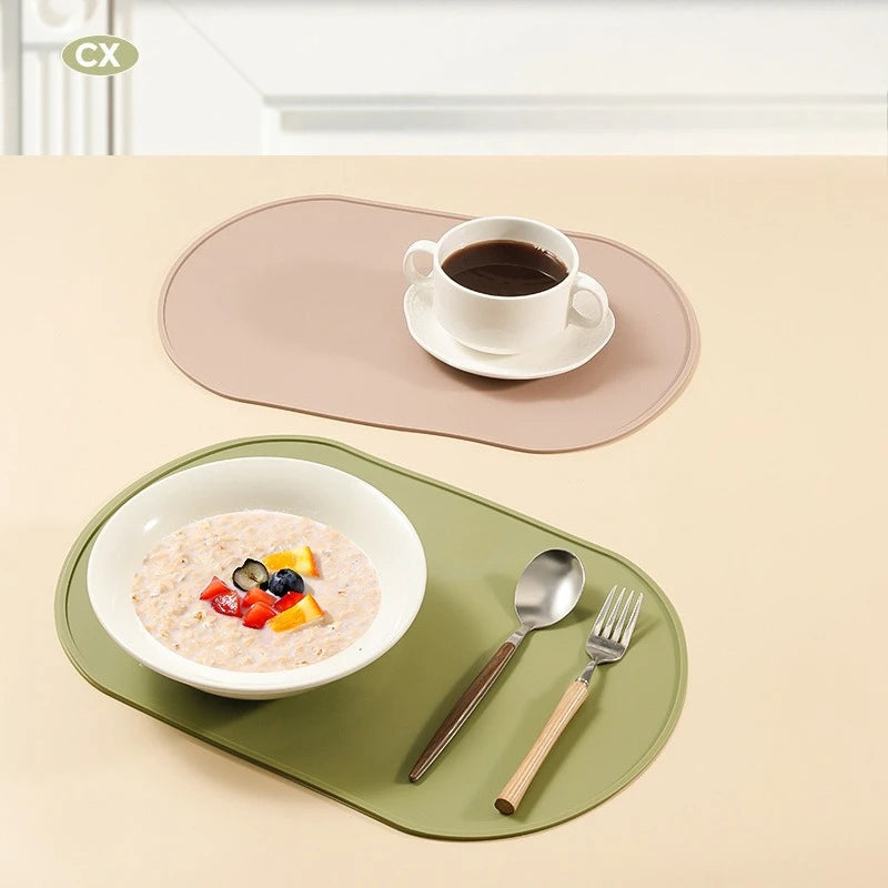 1pc,Cat Feeding Mat with Non-Slip Waterproof Design,Pet Food Mat, Compatible with Cat/Dog Bowls, Multipet Households, Dog Owners
