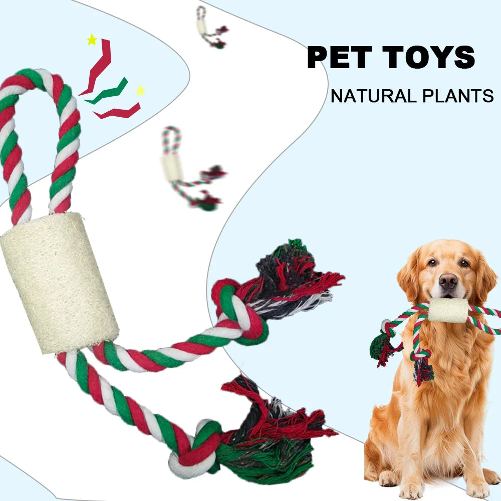 Pet toy, chew-resistant toy, suitable for puppies to chew and clean teeth, stuffed interactive pet toy, for small dogs