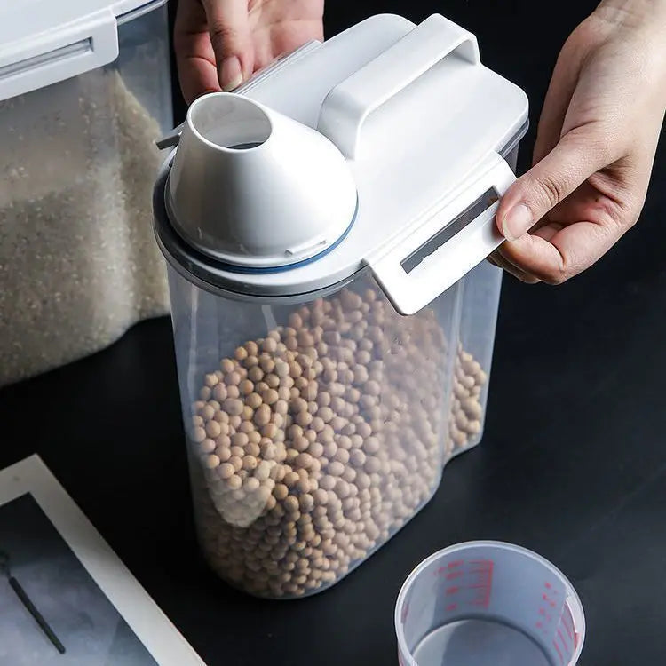 Premium Pet Food Storage Container with Airtight Seal - Durable, Large Capacity, Easy Clean &amp; Stylish Design for Dogs &amp; Cats