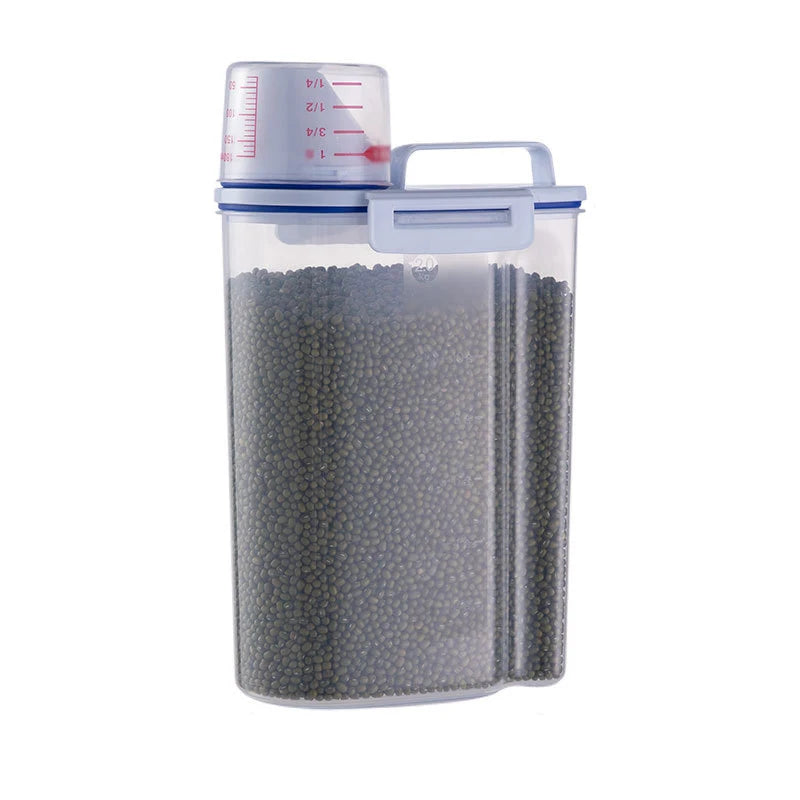 Premium Pet Food Storage Container with Airtight Seal - Durable, Large Capacity, Easy Clean &amp; Stylish Design for Dogs &amp; Cats